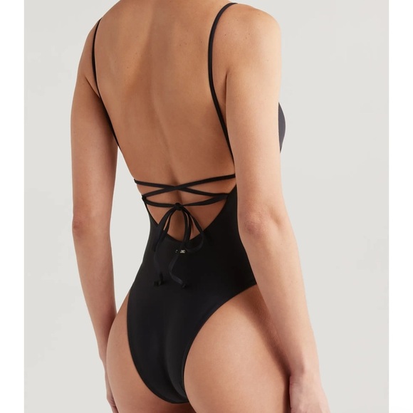 Maaji Blackjack Celine Underwire One-Piece Swimsuit size medium New - Picture 2 of 12